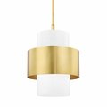 Hudson Valley 1 Light Large Pendant 8615-AGB